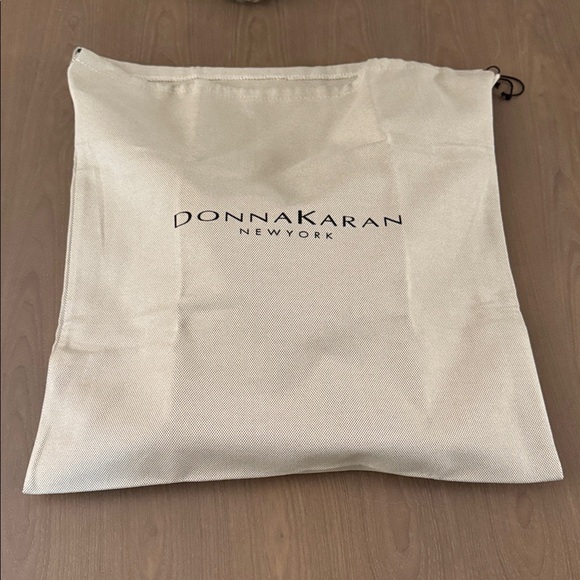 Donna Karan Cream Hobo Bag with Gold Details - Picture 12 of 12